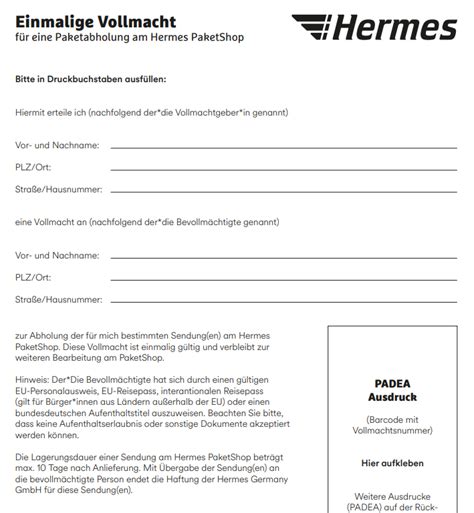 vollmacht hermes paket|Hermes vollmacht formular pdf.